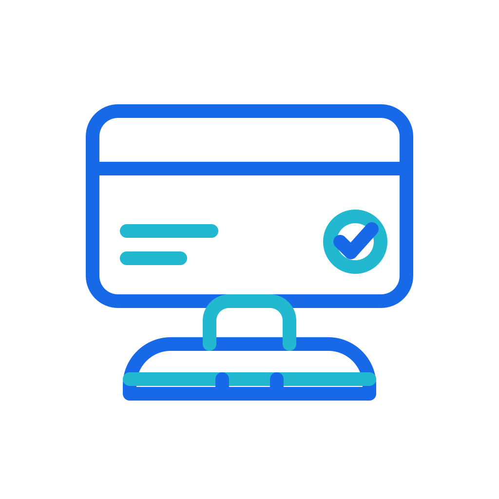 equipment purchase credit line icon